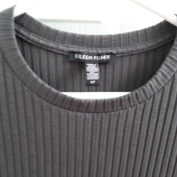 Eileen Fisher Ribbed Textured Tunic - Picture 3 of 8